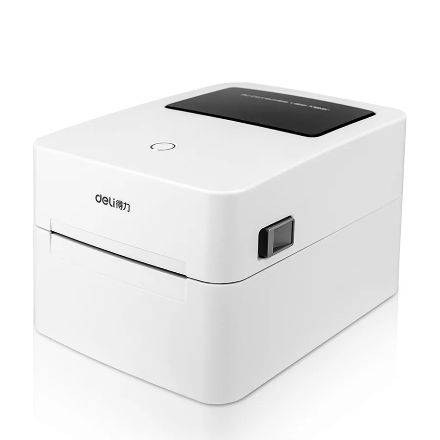 เครื่องพิมพ์สติกเกอร์ 4 นิ้ว (USB) DELI 740C สีขาว ภาพที่ 2