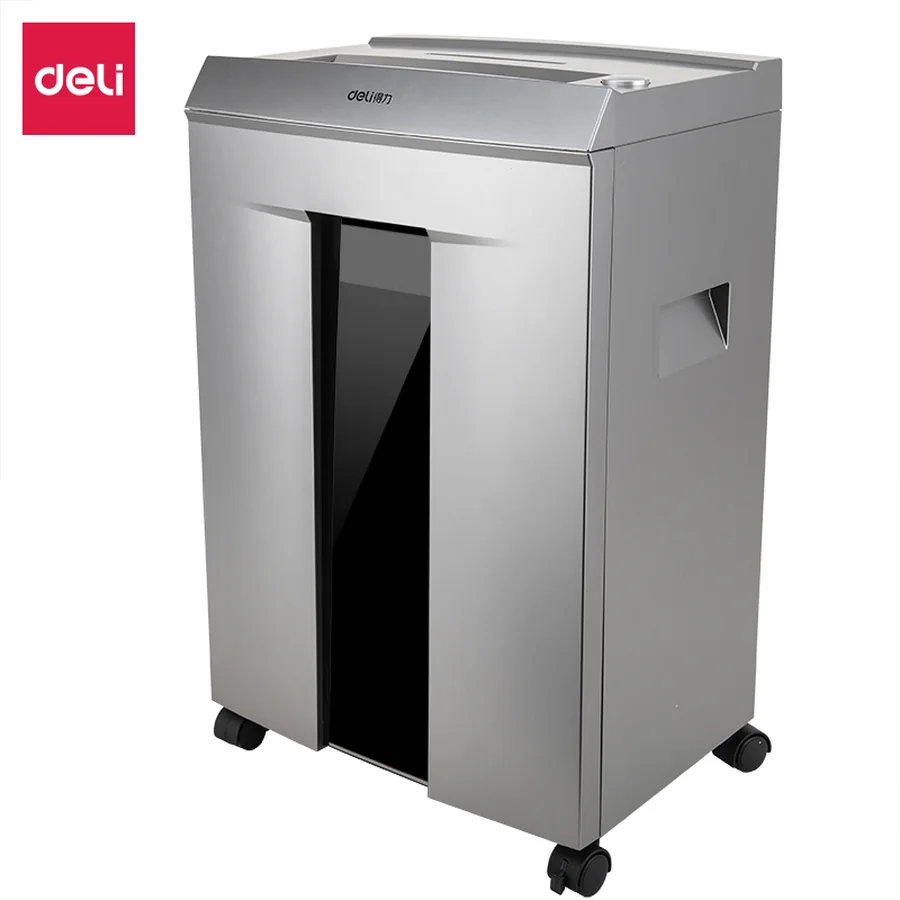 เครื่องทำลายเอกสาร DELI 9958 สีเทา