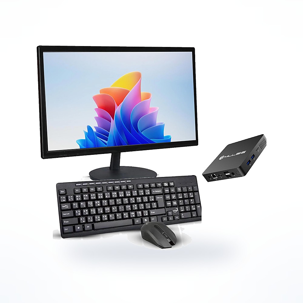 เซ็ตคอมพิวเตอร์ Mini PC พร้อมจอทัชสกรีน 22 นิ้ว