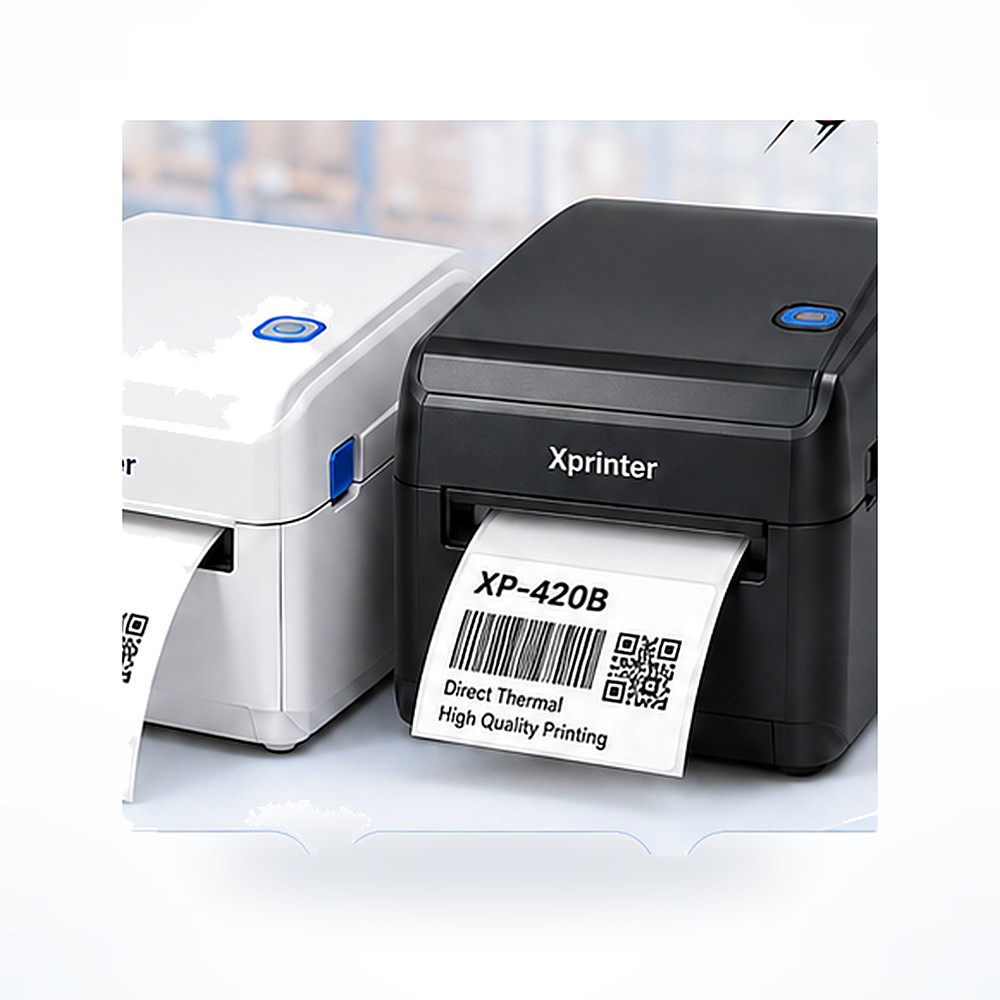 เครื่องพิมพ์บาร์โค้ดและสติกเกอร์ Xprinter XP-420B