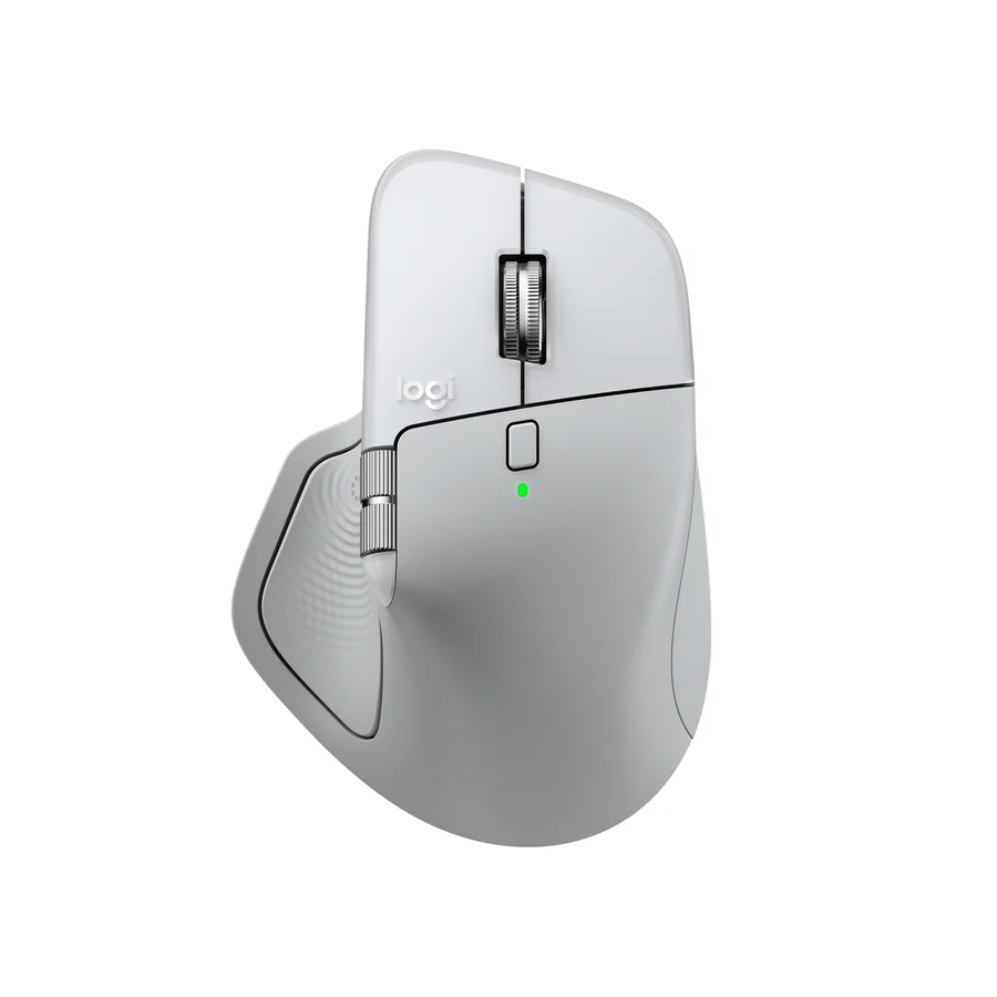 เมาส์ไร้สาย Logitech MX Master 4 for Mac สี White Silver