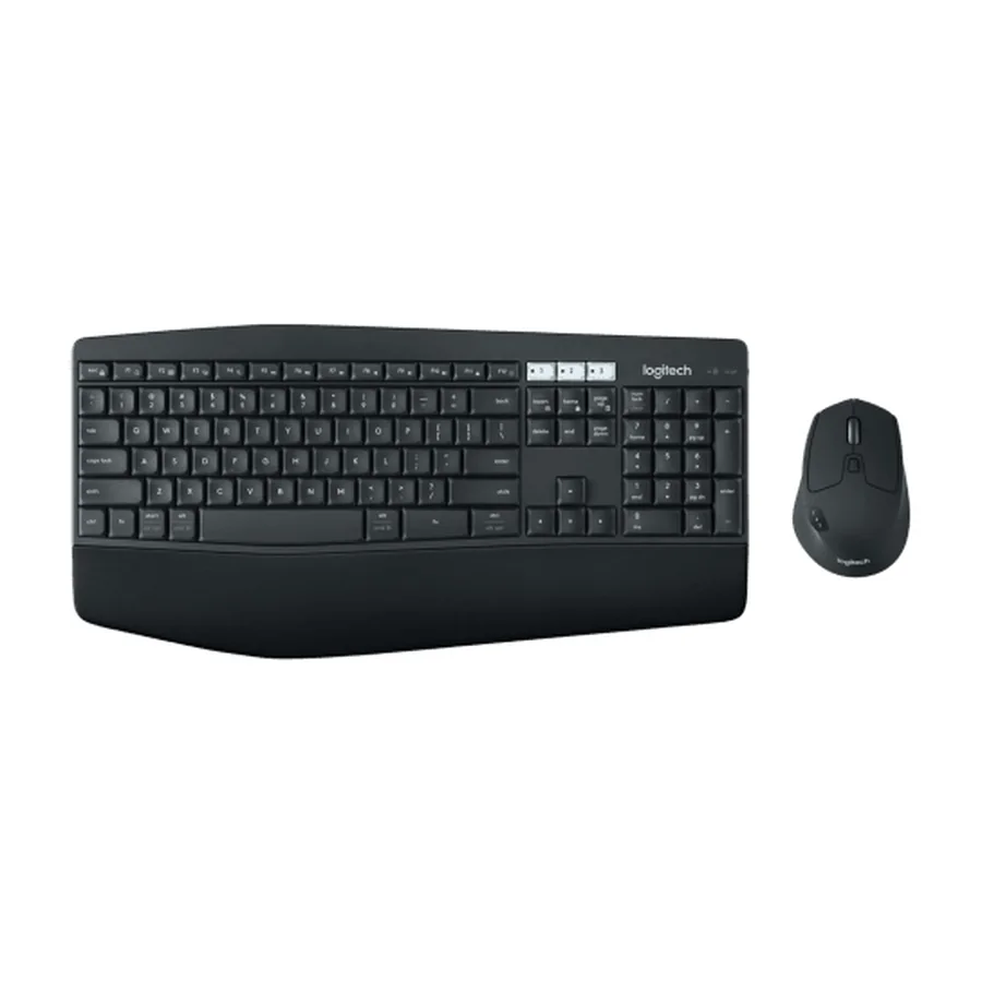 ชุดคีย์บอร์ดและเมาส์ไร้สาย Logitech MK850 Performance สีดำ