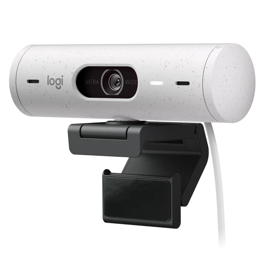 เว็บแคม Logitech Brio 500 สี Off White